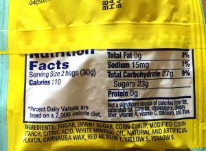 Sweedish Fish Ingredients - candy