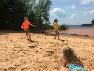 Running on the Sand - Bella