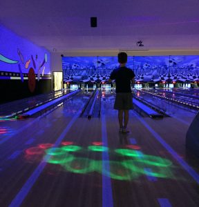 Mother Son Bowling - Busyness May