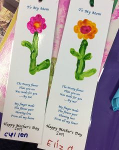 Mother's Day book marks