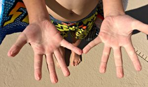 wrinkle fingers