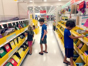 School Shopping