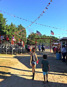 Walking into the rodeo