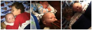 Sleeping with Bobbies - doll
